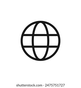 Go to web icon vector. EPS 10 editable vector