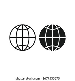 Go to web icon vector illustration on white background