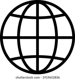 Go to web symbol icon vector illustration, Internet world vector.