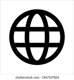 Go to web symbol icon vector illustration on white background.
