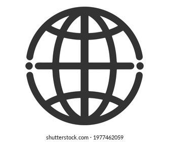 Go to web symbol icon vector illustration