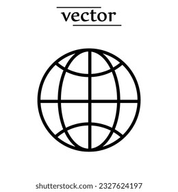 Go to web symbol icon vector flat illustration on white background..eps