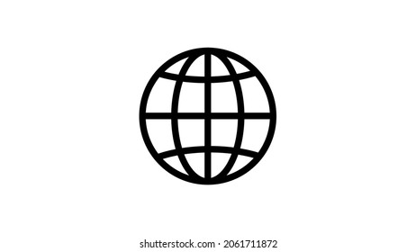 Go to web symbol vector icon