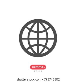 Go to web vector icon. Internet symbol for your web site design, logo, app, UI.