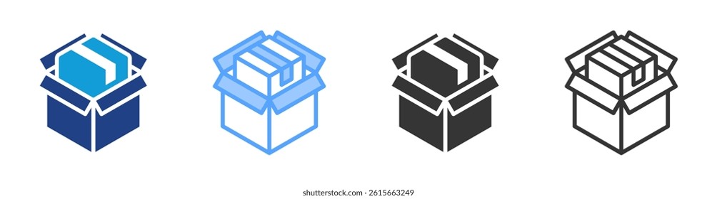 Goads icon set multiple style collection