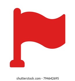  goal  achievement flag 