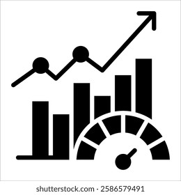Goal Achievement Icon Element For Design