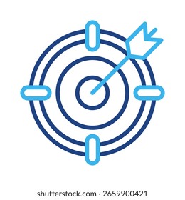 Goal Achievement Icon Element For Design