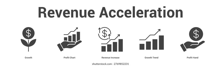 Goal Achievement web banner icon set vector illustration concept for business with icon of Goal, Target, Stai.
