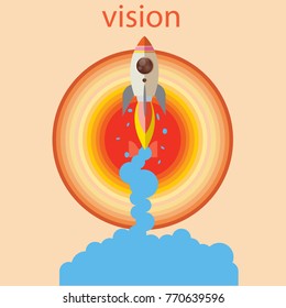 The goal is to crash, rocket to the vision of the organization.