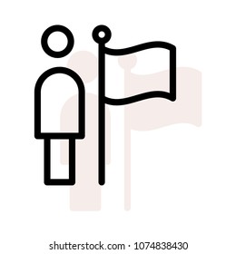  goal flag achievement 