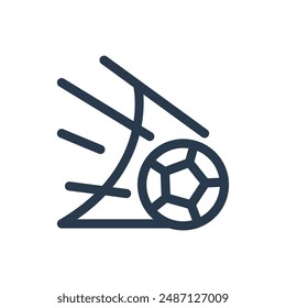 Goal for Football Vector Icon