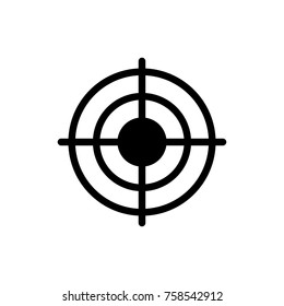  goal glyph icon