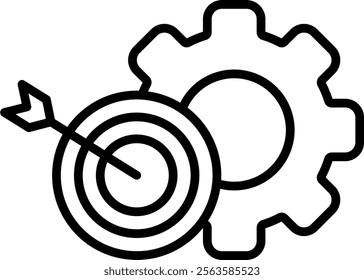 Goal Icon Element For Design