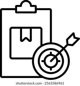 Goal Icon Element For Design