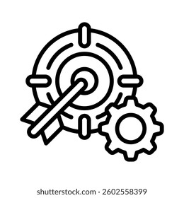 Goal Icon Element for Design