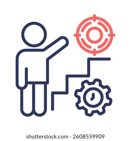 Goal Icon Element for Design