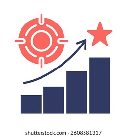 Goal Icon Element for Design