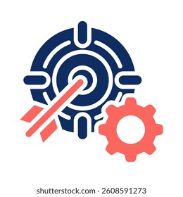 Goal Icon Element for Design