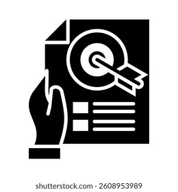 Goal Icon Element for Design