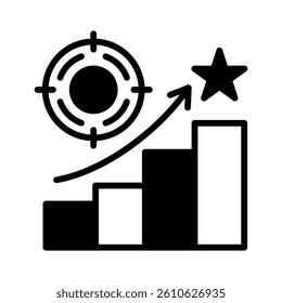 Goal Icon Element for Design