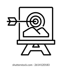 Goal Icon Element for Design