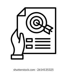 Goal Icon Element for Design