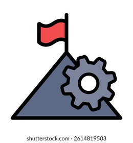 Goal Icon Element For Design