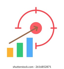 Goal Icon Element for Design