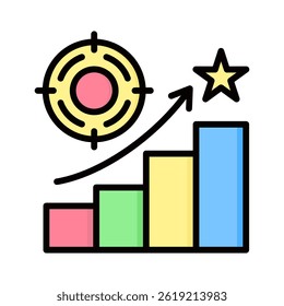 Goal Icon Element for Design