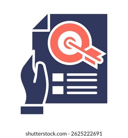 Goal Icon Element for Design