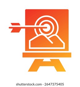 Goal Icon Element for Design