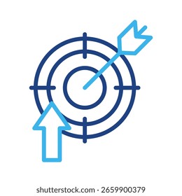 Elemento de icono de objetivo para diseño