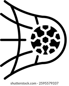 Goal Icon Element For Design And Vector