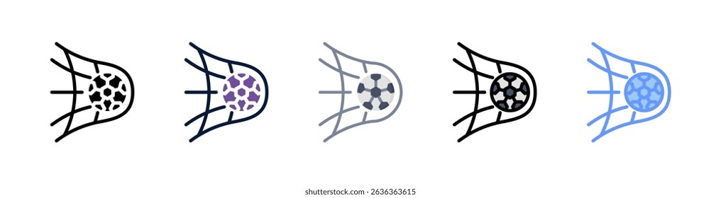 Goal Icon Element For Design And Vector
