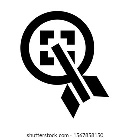 goal icon isolated sign symbol vector illustration - high quality black style vector icons
