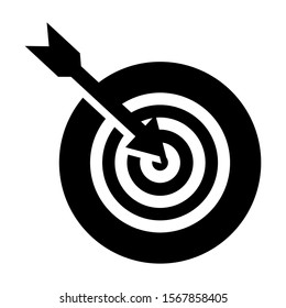 goal icon isolated sign symbol vector illustration - high quality black style vector icons
