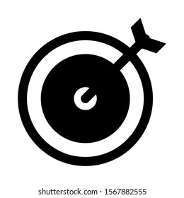 goal icon isolated sign symbol vector illustration - high quality black style vector icons
