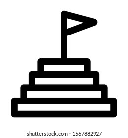 goal icon isolated sign symbol vector illustration - high quality black style vector icons

