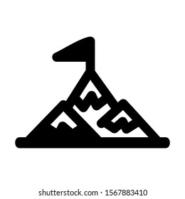 goal icon isolated sign symbol vector illustration - high quality black style vector icons
