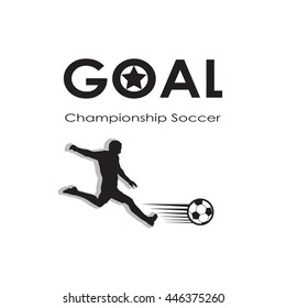 Goal icon. Goal logo Soccer goal background. Football champion. Europe, 2022 Soccer goal world cup black white 2023 Football league vector Championship Soccer player, t shirt Art, Print Web design tee