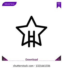 goal icon vector . Best modern, simple, isolated, application ,motivation icons, logo, flat icon for website design or mobile applications, UI / UX design vector format