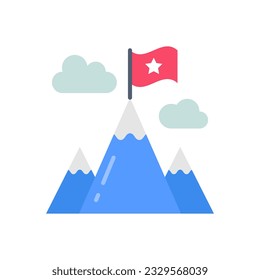 Goal icon in vector. Illustration
