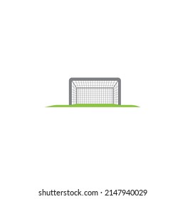 goal icon vector illustration flat design and background