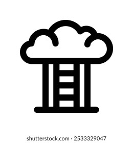 Zielsymbol. Vektorliniensymbol für Ihre Website, Ihr Handy, Ihre Präsentation und Ihr Logo-Design.