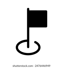 Goal Icon Vector Symbol Design Illustration