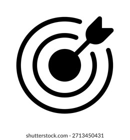 Zielsymbol, Vektorsymbol, Entwurfsgrafik