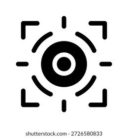 Zielsymbol, Vektorsymbol, Entwurfsgrafik