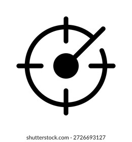 Goal Icon Vector Symbol Design Illustration