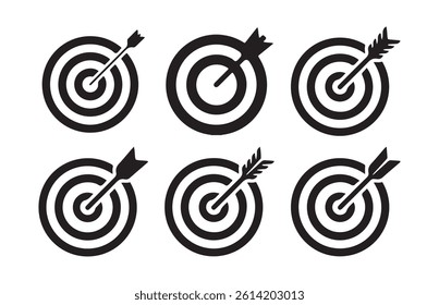 Goal icon vector. Target sign and symbol. Web. Vector illustration eps 10